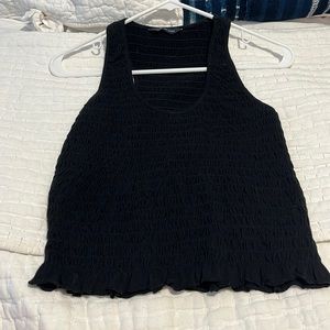 american eagle tight black top